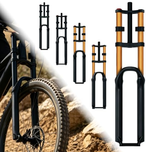 Zoralea Bicicleta Montaña Suspensión Horquilla[29 Pulgadas] Rebote Ajustable