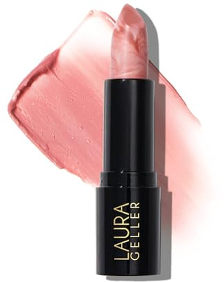 LAURA GELLER NEW YORK Italian Marble Sheer Lipstick - Berry Vanilla - Hydrating & Lightweight - Vitamin E & Caster Seed Oil - Cream Finish