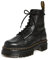Dr. Martens Mädchen Dr. Martens bovver boots, Schwarz, 39 EU
