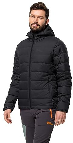 Jack Wolfskin Herren ATHER DOWN Hoody M RDS Daunenjacke, Black, XL