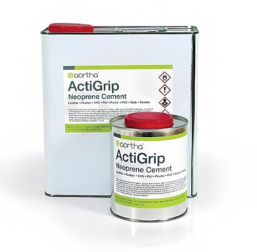Actigrip Rubber Contact Adhesive | 5 Litre | Authentic Neoprene Based Adhesive for Neoprene rubber and everyday standard rubber based materials | No Better Rubber Glue available today in UK.