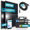 SUNNIVA® 850W Balkonkraftwerk 800W komplett Steckdose - TSUN 800W Wechselrichter - PV Solaranlage Komplettset - 2x 425W Solarmodule - inkl. 5m Kabel - Bluetooth WIFI