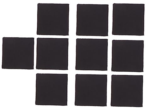 SEWOART Elegant 20pcs Cotton Glasses Cleaning Cloth Perfect for Phone Computer Camera Screens