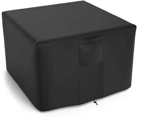 HOHOVYVY Cubierta para barbacoa resistente a la intemperie, cubierta para parrilla de bolas, 420D 82 x 82 x 61 cm, cubierta multifunción (160 x 160 x 80 cm)