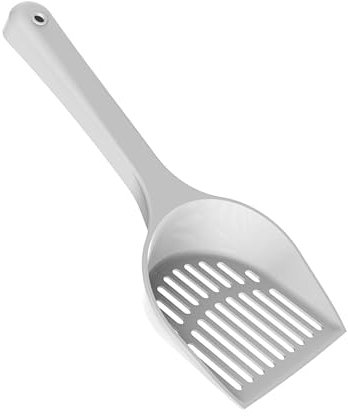 Littycat Hochwertige Katzenstreu Schaufel passend Katzenstreu Entsorgungseimer Robust ergonomisch und leicht zu reinigen Perfekt für grobes und feines Streu