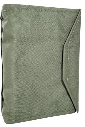 Tasmanian Tiger TT Map Case Large MKII - Funda para tarjetas (resistente al agua y a la suciedad, con compartimentos transparentes para escribir), verde oliva, 23 cm, M