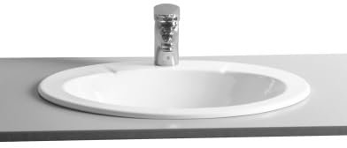DSTOCK60 - Lavabo/Vasque à Encastrer 52 cm Compatible VitrA Vanity Arkitekt 6084B003-0001 - 8693405489086