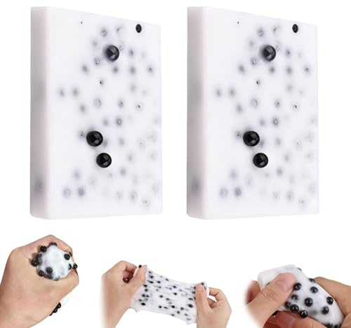 2 Pcs Pimple Popping Toy Face, Stress Toys Relief Sensory Fidget, Pimple Popping Toys Pimple Popper Toy for Anxiety Relief, Office Desk Focus and Relaxation