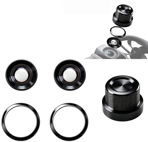 Kit di lenti di ricambio compatibile con DJI Avata 360, obiettivo in vetro con strumento di rimozione per riparazione fotocamera drone (confezione da 2)