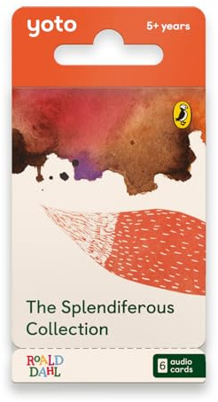 Yoto: The Splendiferous Collection de Roald Dahl – 6 Tarjetas con Cuentos en Audio para niños en inglés sin Pantallas. Historias Divertidas para Jugar y Viajar. Compatible con Player y Mini. Edad 5+.