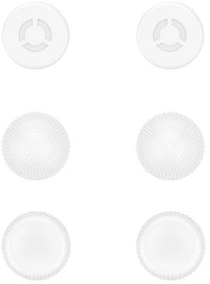 Lenovo Legion Go Joystick Caps – Glacier White Replacement Thumb Grips for Enhanced Gaming Precision Compatible with Nintendo Switch, PS5, Xbox Controllers Enhanced Comfort & Grip