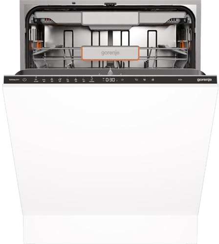 Gorenje ULTRA16BWIFI Geschirrspüler/Einbaugerät FRONT NICHT ENTHALTEN/EU Made/60 breite /16 Maßgedecke/7 Programme/ConnectLife/Nachtprogramm/Status LED Licht/EEK: B/Einbaumaße:(HxBxT):82 x 60 x 55,5cm