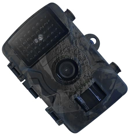 GANAZONO Cámara de Caza Resistente al Agua con Pantalla Sensor Pir Visión Nocturna Infrarroja para Monitoreo de Vida Silvestre y Seguridad Exterior