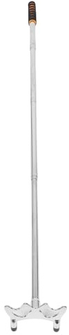 Hemobllo Pont de Queue de Billard en Acier Inoxydable Résistant la Rouille avec Tête Amovible, Accessoire Polyvalent pour Table de Billard et Jeux Occasionnels