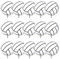 15 palloncini da pallavolo da 45,7 cm, in Mylar, palloncini in alluminio per feste di compleanno, sport, decorazioni per feste di compleanno, feste di compleanno