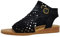Blowfish Malibu Damen Anuella Flache Sandale, Schwarz, 41 EU