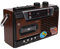 Reproductor de Casete Portátil Radio Am FM Reproductor de Casete Grabador Reproductor de Casete Retro para el Hogar y el Entretenimiento, Sonido Frecuencia