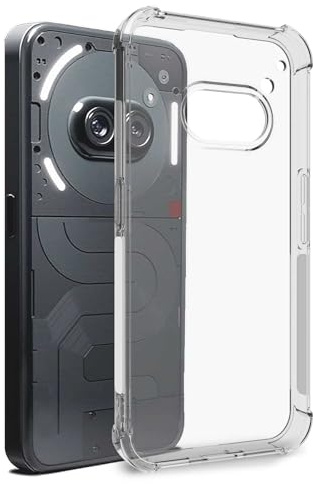 mtb more energy® Coque de protection souple Armor compatible avec Nothing Phone (2a) (A142, 6,7''), coins renforcés, protection de l'appareil photo, en TPU 1,5 mm