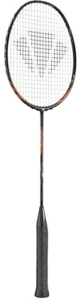 Carlton GP-X 83 Badminton Racket, Black/Hotmelt Black (Matt)/Orange