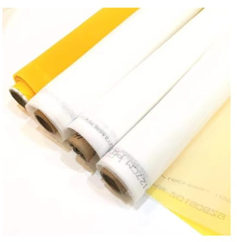 Polyester silk screentryck mesh tyg(120T 300M White)