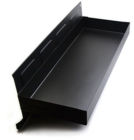 CMS MAGNETICS - Magnetic Tool Tray 12.12x4.5x1.25 Black w/Side Holding Magnets for Cabinets, Tool Boxes or Kegerator Fridge | Tool Organizer | Keg Drip Tray | Beer Taps