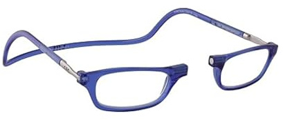 CliC Eyewear - Lesebrillen - Mit flexiblen Magneten - Original CLASSIC - Herren & Damen Lesebrillen (2.0, blau)