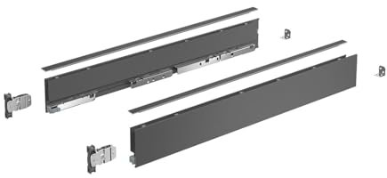AvanTech YOU Set Zarge, Höhe 77 mm x NL 400 mm, anthrazit, links und rechts_Artikel _ 9255320