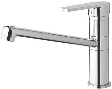 Franke Logos Long Reach Single Lever Swivel Spout Chrome Mixer Kitchen Tap