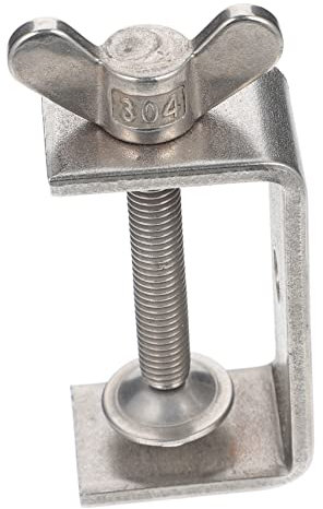 UKCOCO Wood Working Clamp Stainless Tiger C-clamp Strong Lightweight Essential Tool