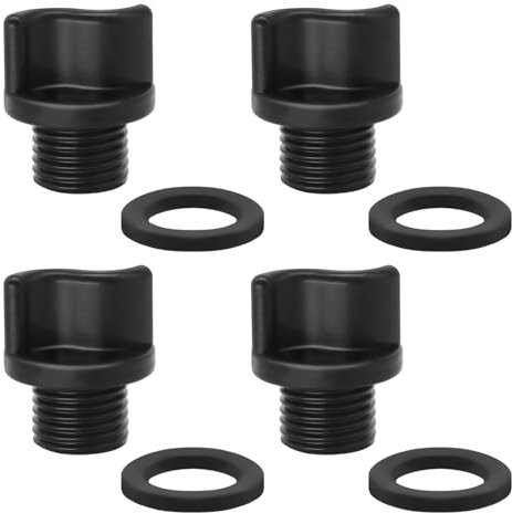 Tapón de Drenaje para Bomba de Piscina R0446000 (4 Unidades) con Junta tórica para Filtro de Piscina Jandy Zodiac, Accesorios de Repuesto para Sistema de purificación de Agua.