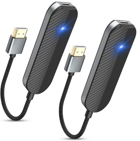 Ios Trådlös HDMI-Skärmadapter, 4k 1080p Wifi-Strömmande Filmmottagare-Dongle for iPhone iPad, Tiktok Youtube-Spegling Till TV, HD-Videosynkronisering, Stöder Inte Netflix(2PCS)