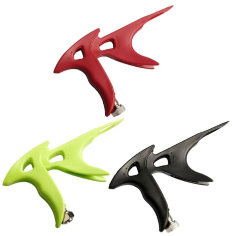 ERINGOGO 3 Pièces Accessoires pour Aérographe Poignée de Peinture Miniature en Plastique, Design Ergonomique, Légère, Installation Facile, pour Aérographe, Peinture de Modèles, Ateliers