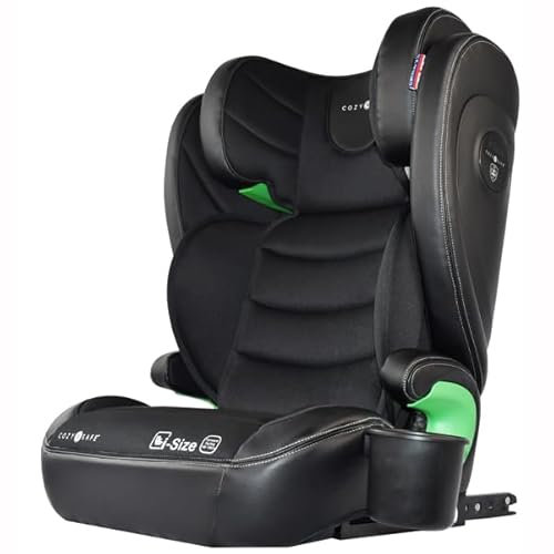 Cozy N Safe Augusta i-Size Kindersitz, Autokindersitz, Kinderautositz, kindersitzerhöhung,100-150cm Gruppe 2/3 (15-36 kg/4-12 Jahren) ISOFix, Verstellbarer Kindersitz ECE R129, Seitenschutz,