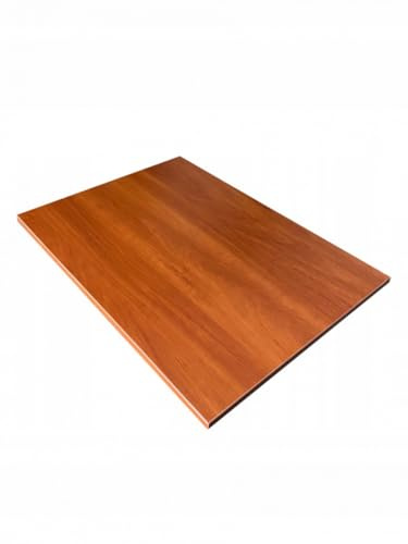 AKKE Tischplatte Möbelplatte Rechteckig Arbeitsplatte Schreibtischplatte Bürotischplatte für Schreibtisch Esstisch Wohnzimmertisch Locarno 120x60 cm