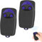 Set di 3 telecomandi per cancello, telecomando per cancello automatico Flo2r-s, trasmettitore di telecomando canali 433.92MHz 2 tasti(include 3 batterie aggiuntive)