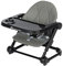 Bebeconfort Moly, Booster Seat Dining Chair, 6 Months - 3 Years, 9-15 kg, Lightweight Portable High Chair, Compact Fold, 3 Adjustable Heights, 3 Tray Positions, Toddler Booster Seat, Tinted Grey