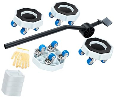 Furniture Moving Transport Roller Lifting Moving Furnitures Helper Washing Machine Refrigerator Transport Tool Enduring Sofa Mover Roller Wheel