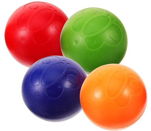 SOPOTUTU Maracas Per Bambini Set 4 Pezzi Colorate, Strumento Musicale Maracas a Mano Per Giochi Educativi e Intrattenimento Famiglia e Festa