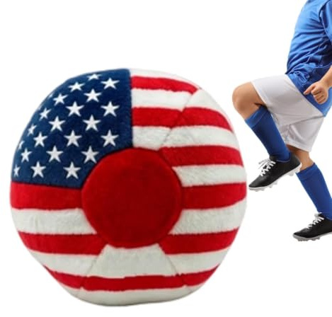 Patriotisk Footbag För Vuxna Stjärnrandiga 4 Juli Bollar Sandpåsar | 250 e träningssportsäck för övning gruppspel utomhussporter pojkar nybörjare tonåringar fest resor