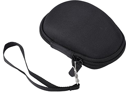 Aumotop Lyxig EVA Mouse Storage Box för MX Master/Master 2S, Anti-Fall Portable Case, Svart