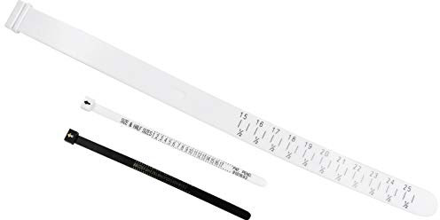 MILISTEN 3 Stk Ringlineal Ringgrößenlehre Fingermesswerkzeug Uns Ring Sizer Armbandgröße Werkzeug Ringmesswerkzeug Fingerringmaß Ringgrößenwerkzeug Fingerringgröße Schmuck 3-teiliges Set Pu