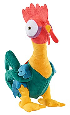 Just Play Moana HEI HEI, 28 cm großes Plüschtier, Tanzt und gackert, zum Kuscheln und Spielen, ab 3 Jahren