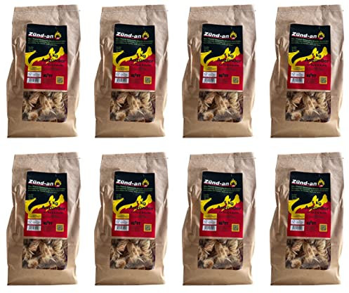 1 Kg. daniplus Öko Kaminanzünder Grillanzünder Anzündwolle Anzünder Holzwolle Ofenanzünder