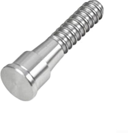 45 # Acciaio Bevel Gear Chuck Vite 3 75 Pollici Lunghezza 54mm con Testa Rotonda Piatto per Legno, Compatibile con Set Mandrino a Cambio