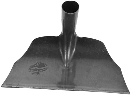 POPETPOP Pala para Limpieza De Estiércol De Ganado Robusta Pala De Acero Al Manganeso para Recintos De Vacas Herramienta para Limpieza De Graneros para Ranchos y Establos De Ganado