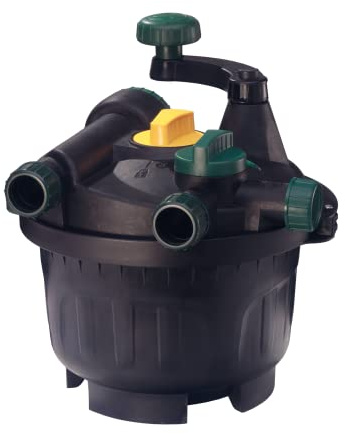 Pennington Aquagarden, Awesome Pond Clean Hands System, Containing Mechanical & Biological Filtration, Easy Maintenance Filter, UV Water Clarifier, for Ponds up to 450 Gallons, Black, (8845)
