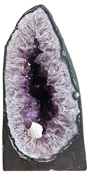 Steinfixx® Amethyst Druse mit phantastischen Kristallen I Unikat-Masterpiece 1480 I Blickfang I 16x11x31 cm I 8,1 KG I Brasilien