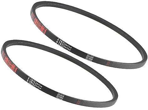 Kozelo 2pcs A-787Li/A31 Drive V-Belt - [13mm Width x 8mm Height] A-Section Rubber Drive Belt Wrapped for Transmission Use, 787mm Inside Circumference