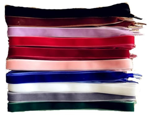 Yurosiay Lacci in velluto, 10 paia di lacci piatti da 16 mm, larghi 16 mm, morbidi lacci in velluto, per scarpe sportive, scarpe da ginnastica, stivali, 80 cm, Multicolore, 80