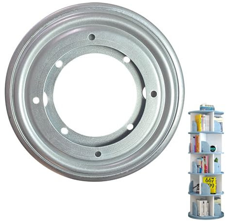 TONAUP Cuscinetto girevole a 360 gradi, piastra girevole con cuscinetti a sfera, piatto girevole per TV, rack, scrivania, tavolo da pranzo, GJK113